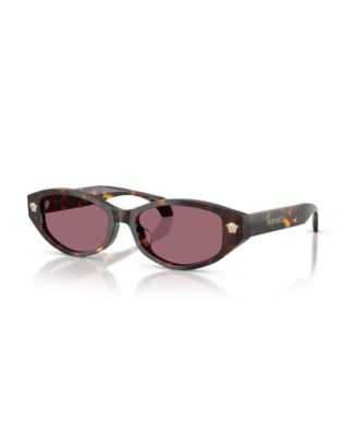 Women's Cat Eye Low Bridge Sunglasses VE4512D