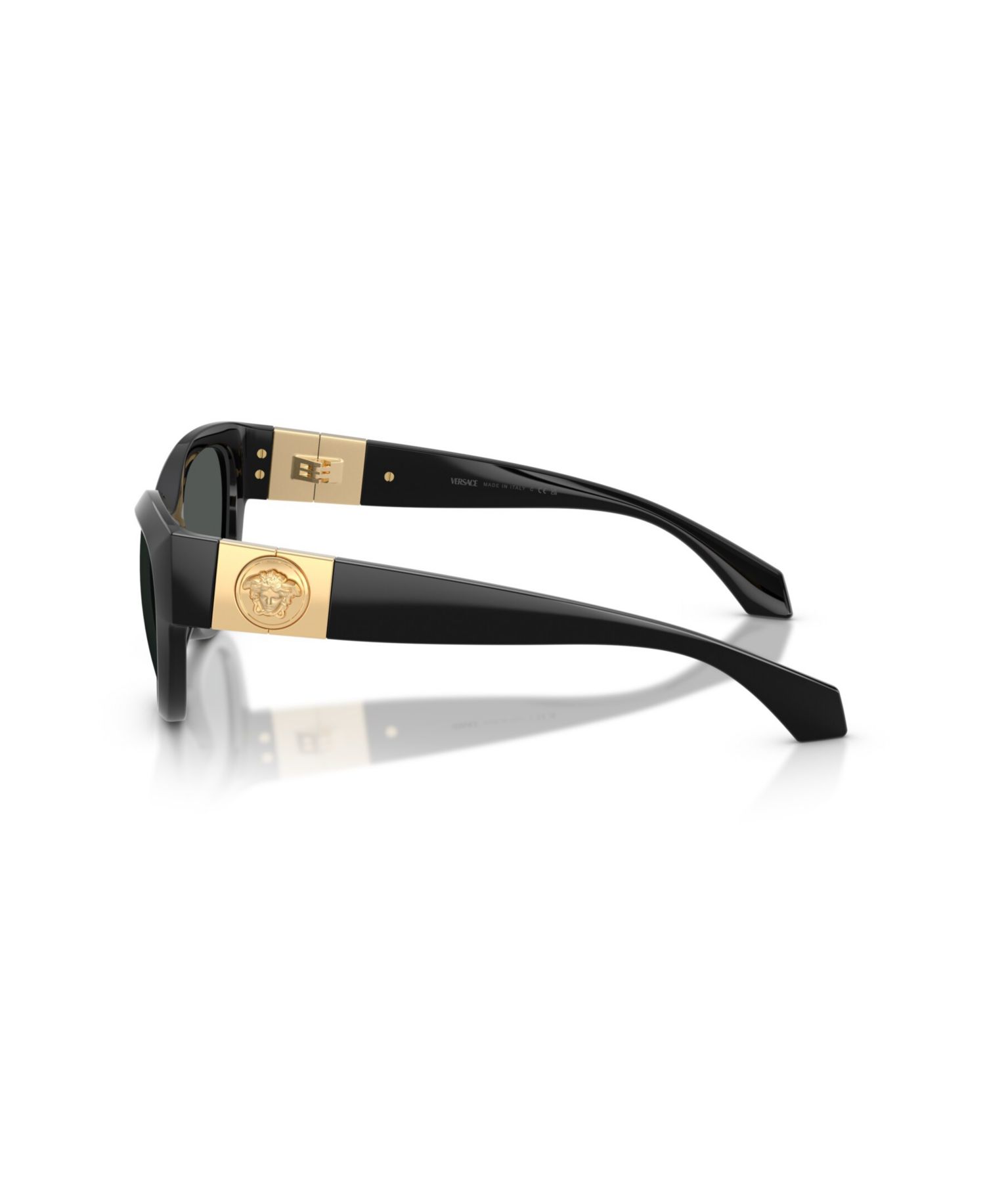 Women's Cat Eye Sunglasses with Gold Medusa Accents VE4524U