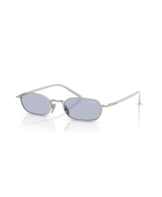 Y2K Metal Oval Sunglasses PR D58S