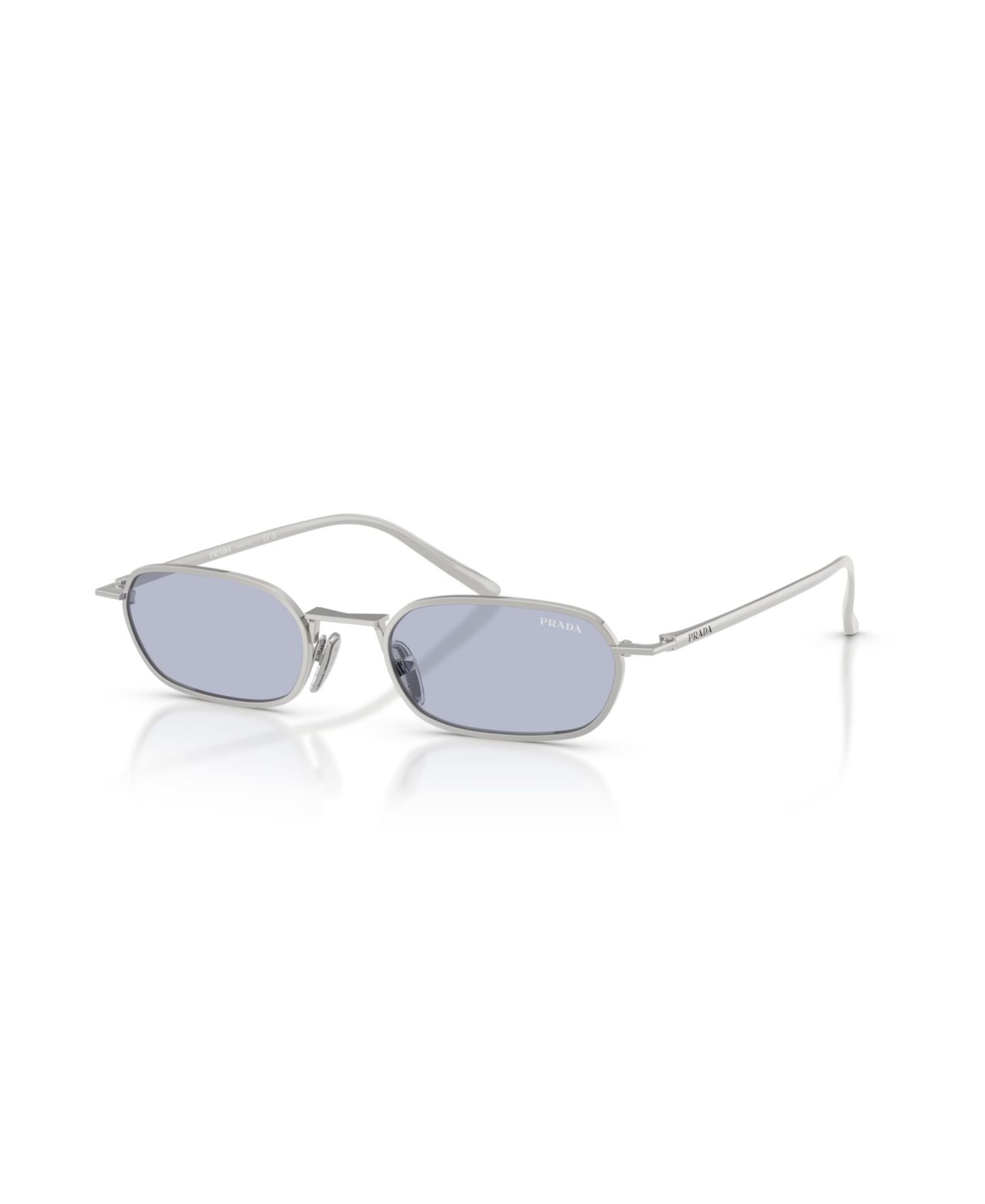 Y2K Metal Oval Sunglasses PR D58S