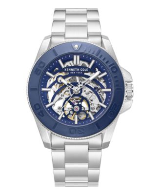 Men's Automatic Liberty Silver-Tone Stainless Steel Watch 43mm