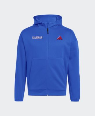 Men's Royal Kansas Jayhawks Z.N.E Full-Zip Hoodie