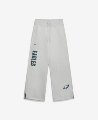 Women's  Gray Philadelphia Eagles Primetime Phoenix Fleece Wide-Leg Sweatpants