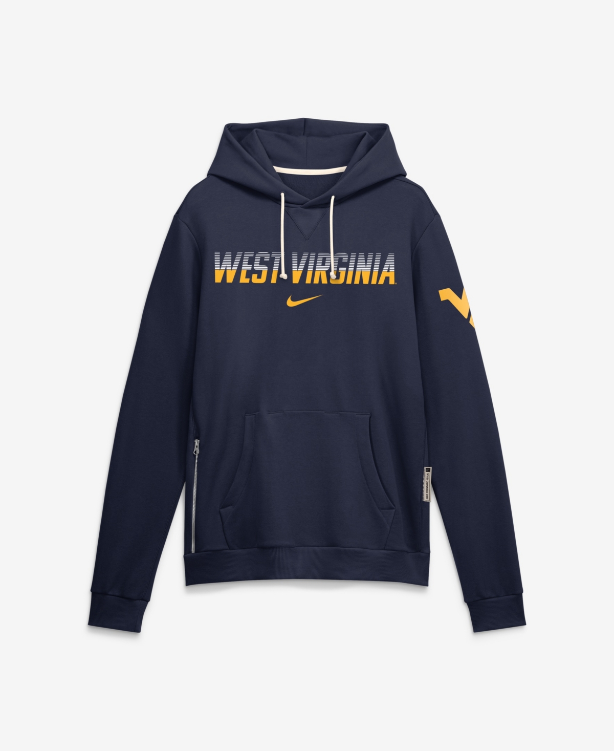 Nike Men's West Virginia Mountaineers 2026 Sideline Standard Issue Dri-fit Heavyweight Hoodie