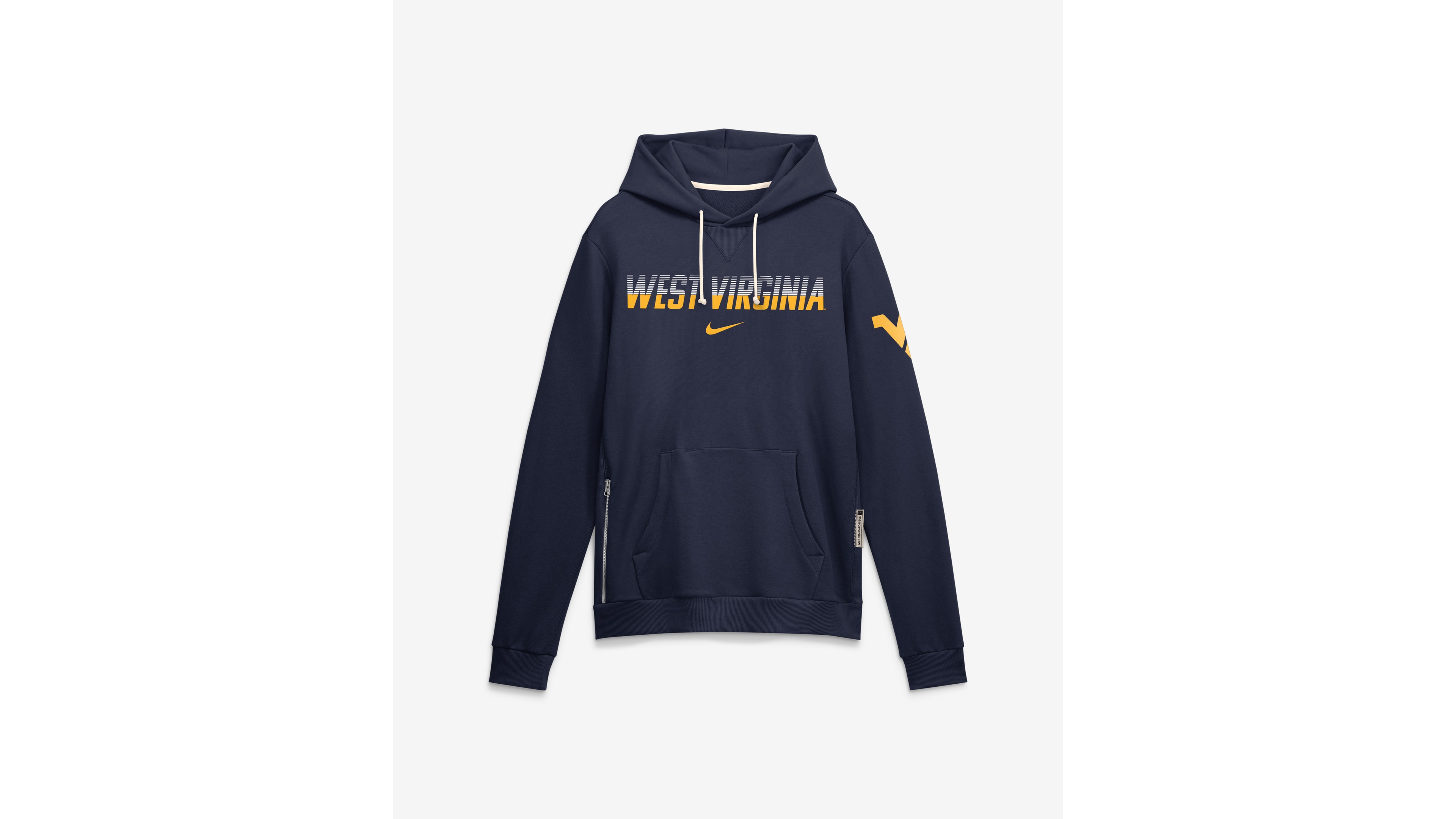 Nike Men's West Virginia Mountaineers 2026 Sideline Standard Issue Dri-fit Heavyweight Hoodie