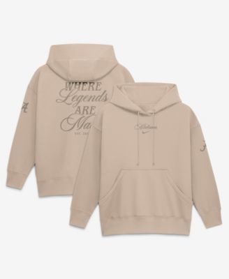 Women's Tan Alabama Crimson Tide Neutral Stance Phoenix Fleece Oversized Hoodie