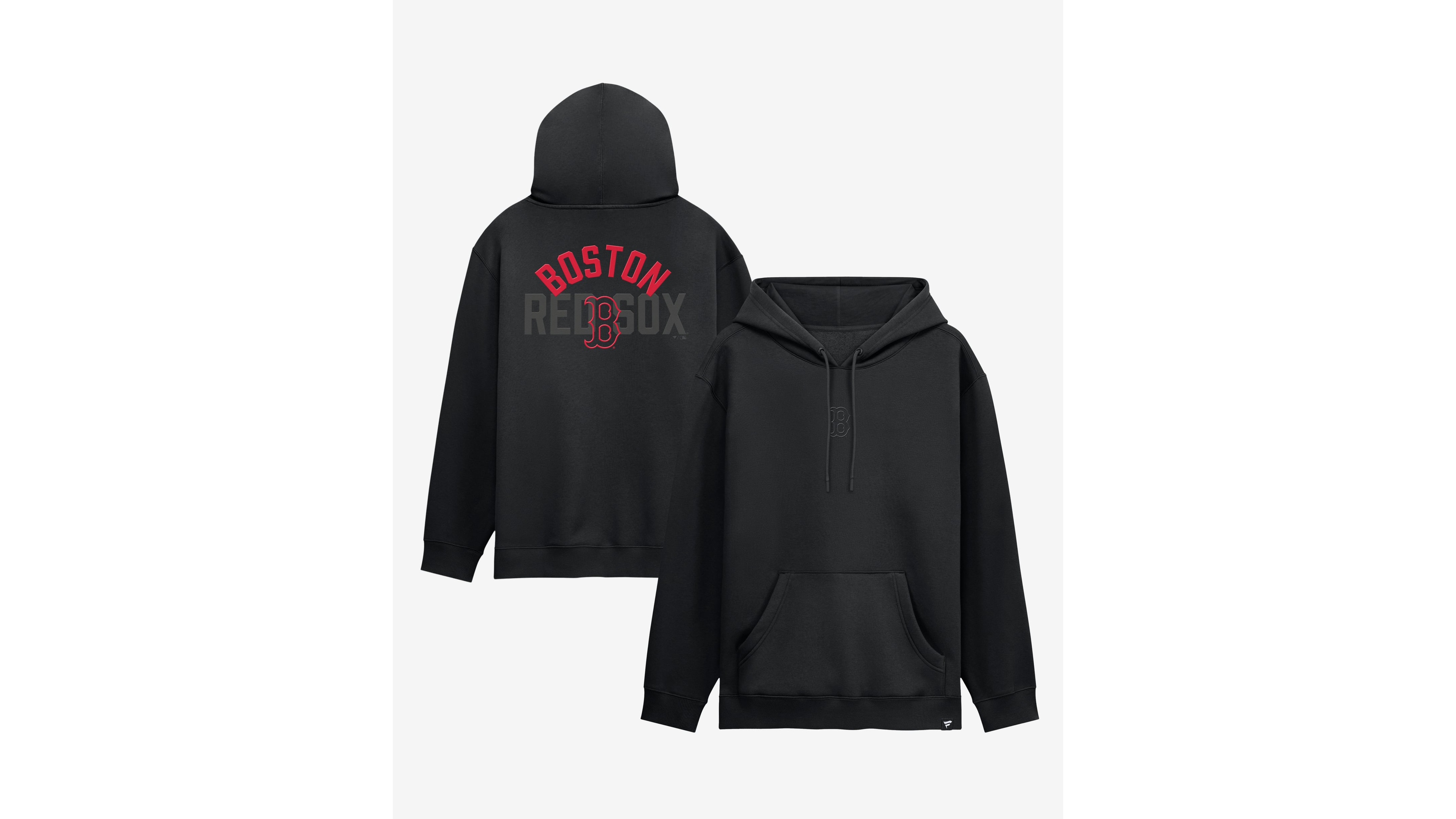 Fanatics Men's Boston Red Sox Black Out Fleece Hoodie