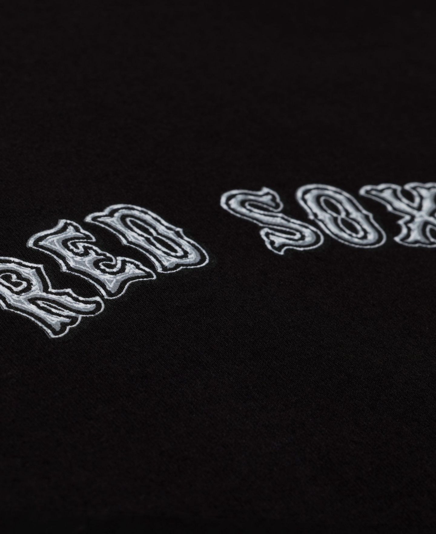 Мужская футболка Mitchell & Ness Black Boston Red Sox Chrome Heritage — фото 4