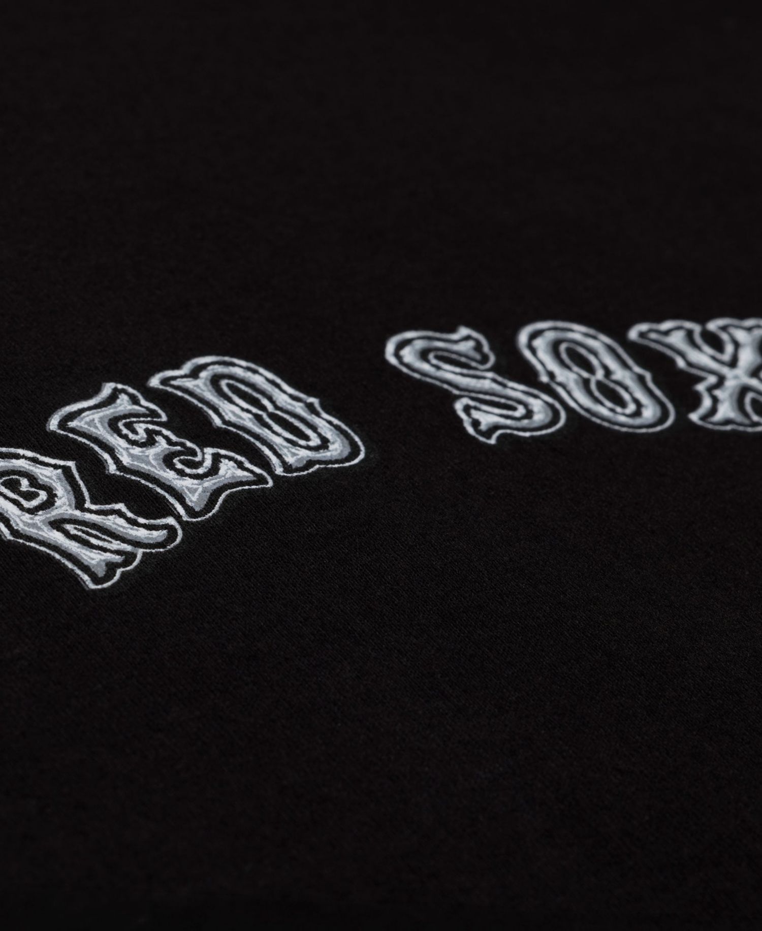 Men's Black Boston Red Sox Chrome Heritage T-Shirt