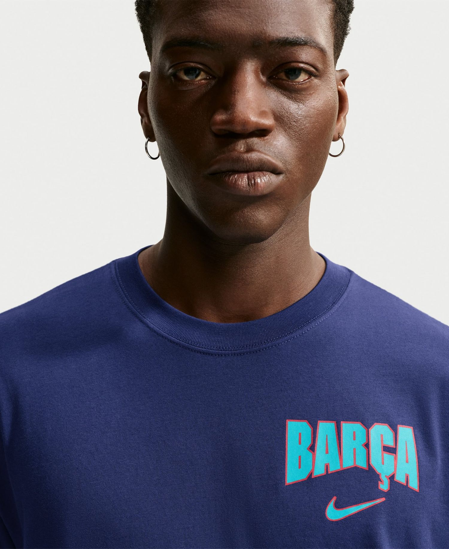 Men's Navy Barcelona 2026/27 Barca T-Shirt