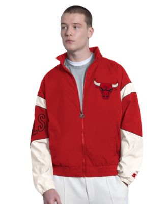 Men's  Red Chicago Bulls The Gust Full-Zip Hooded Jacket