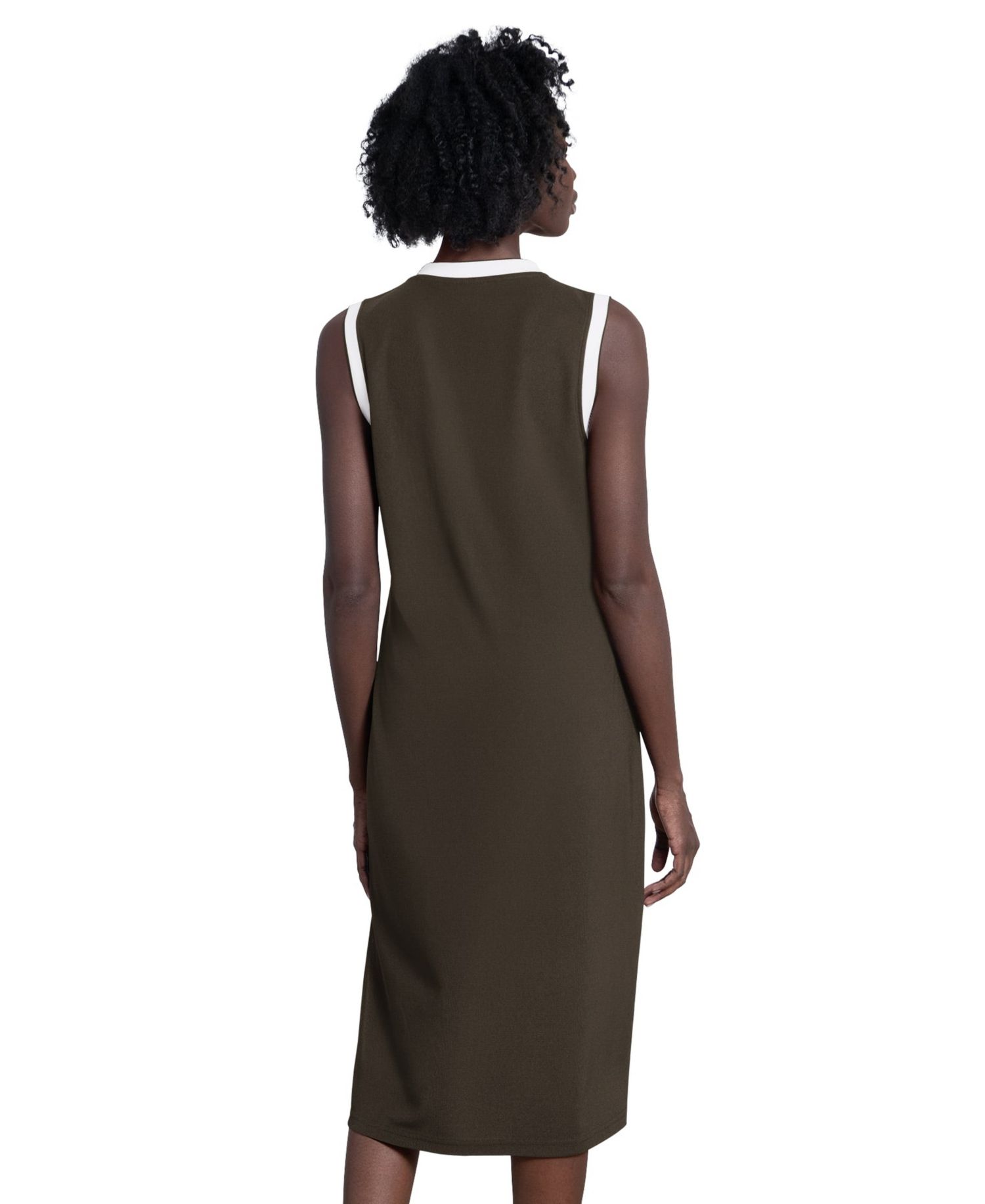 Women's Brown San Diego Padres Line Up Sneaker Sleeveless Maxi Dress