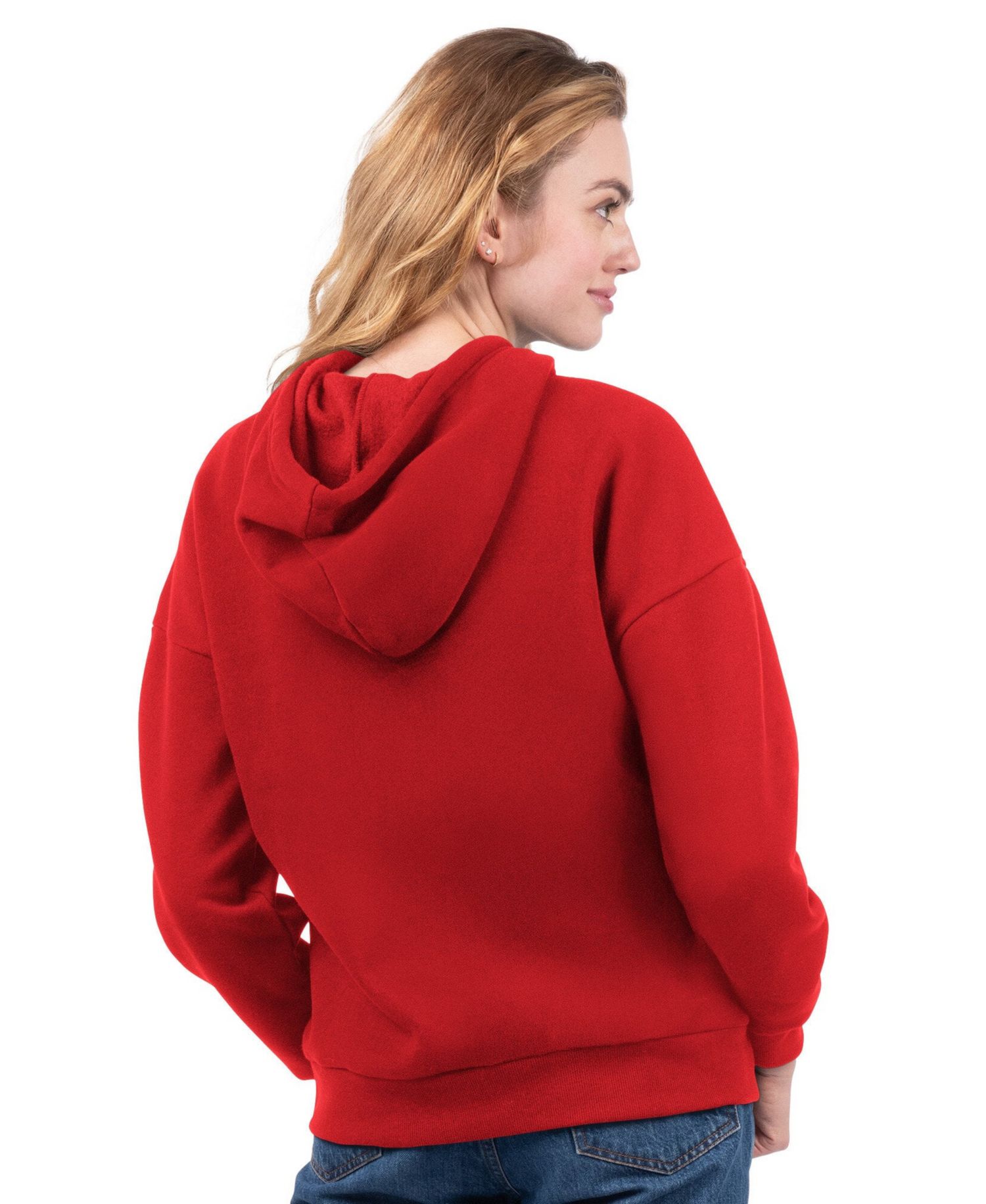 Women's Black/Red Atlanta Falcons Hoodie & T-Shirt Combo Pack
