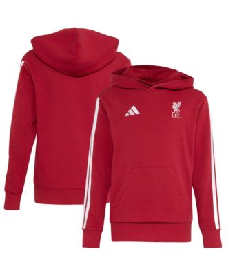 Big Boys and Girls Red Liverpool Club Hoodie