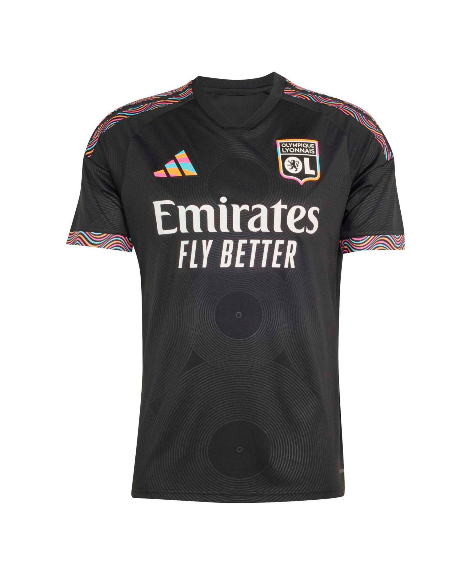 Men's Black Olympique Lyonnais 2026/27 Third Replica Jersey