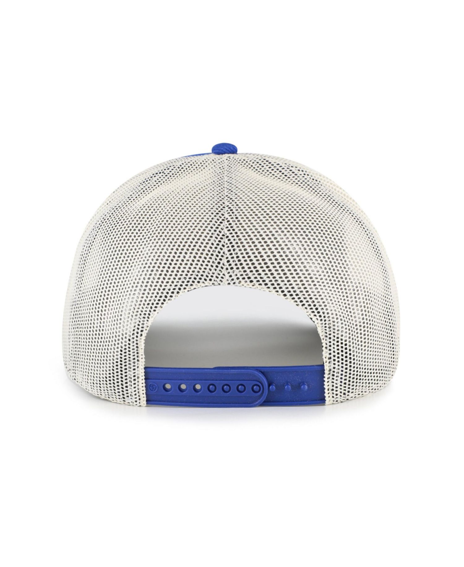 Men's '47 Blue Dallas Mavericks Emmett Heavy Twill Trucker Hitch Adjustable Hat