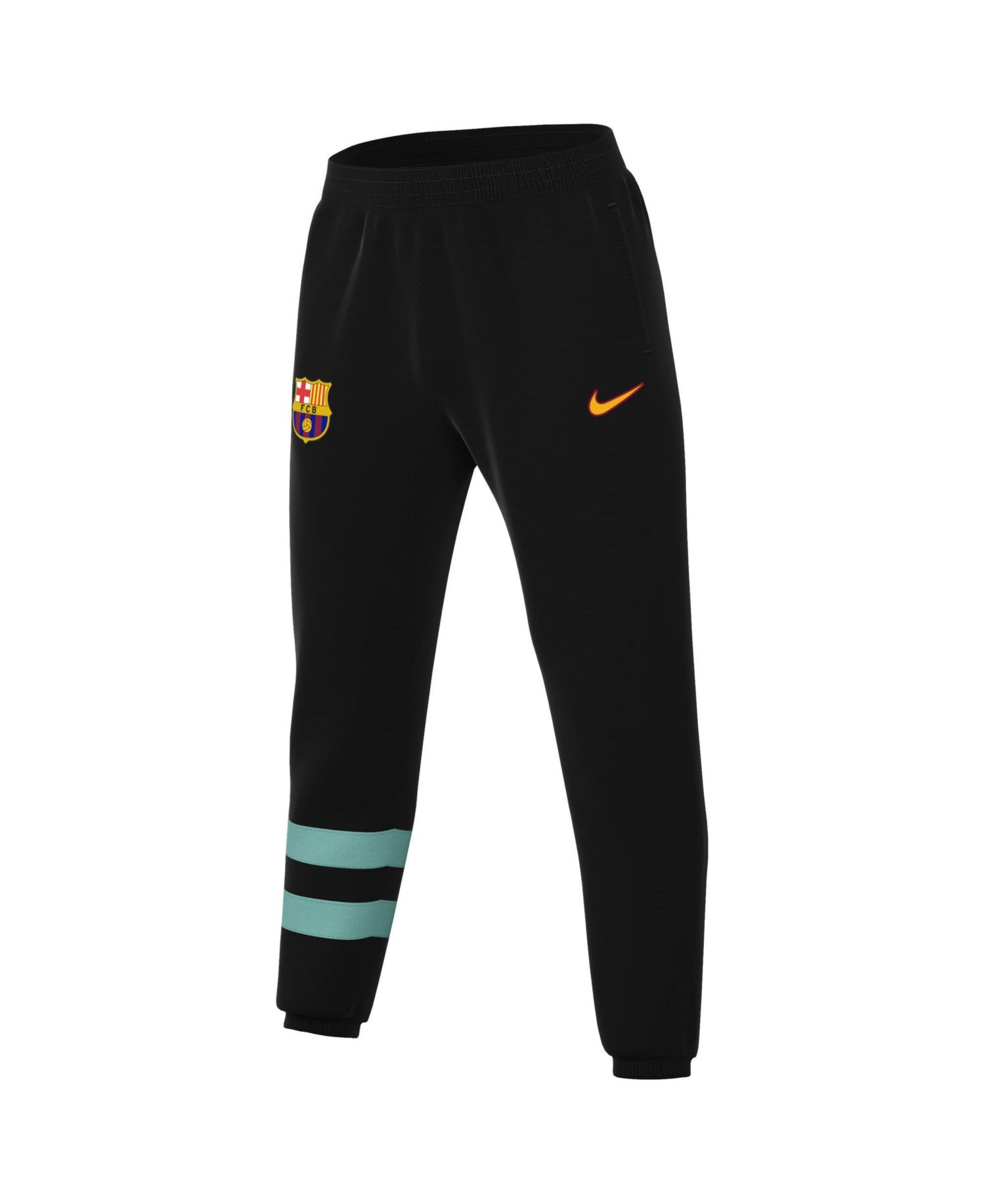 Men's Black Barcelona Third I96 Track Pants