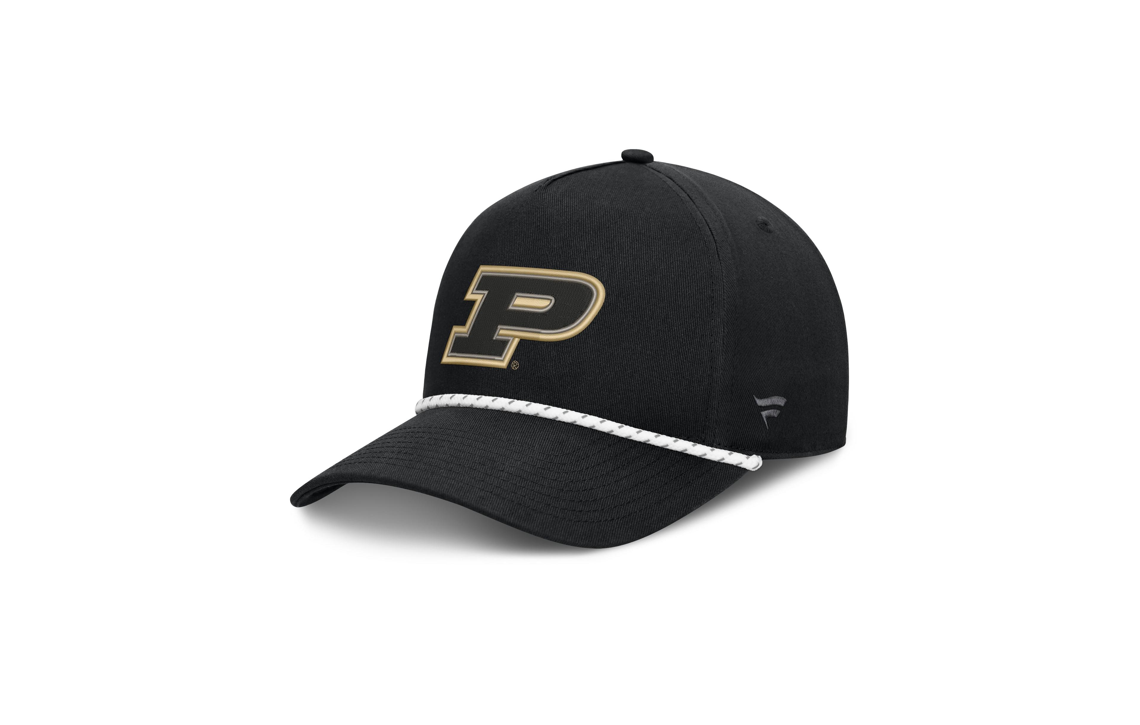 Fanatics Men's Purdue Boilermakers Rope-Embellishment Adjustable Undertone Baseball Cap
