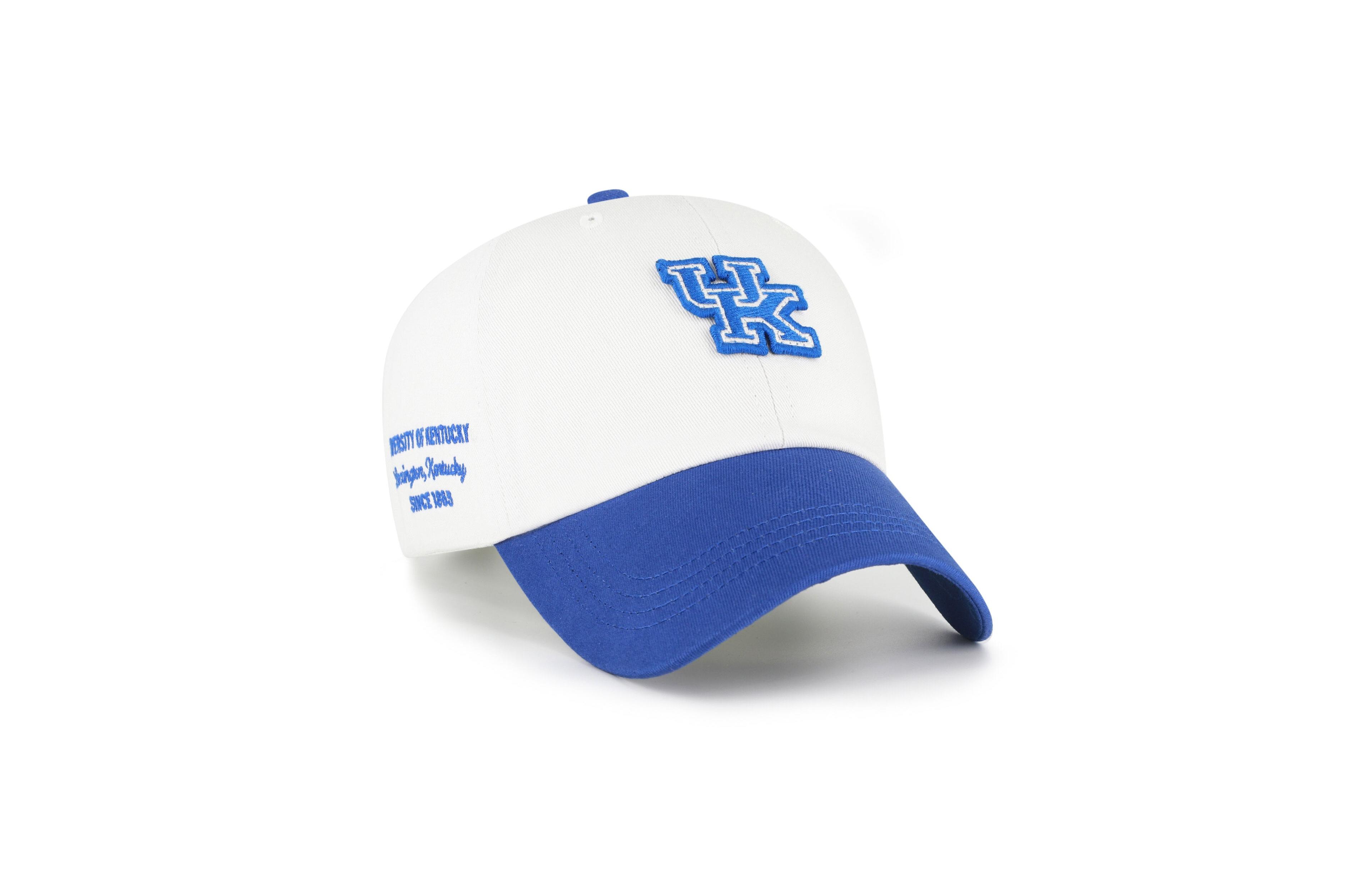 '47 Brand Kentucky Wildcats Clean Up Two Tone Low Crown Adjustable Hat