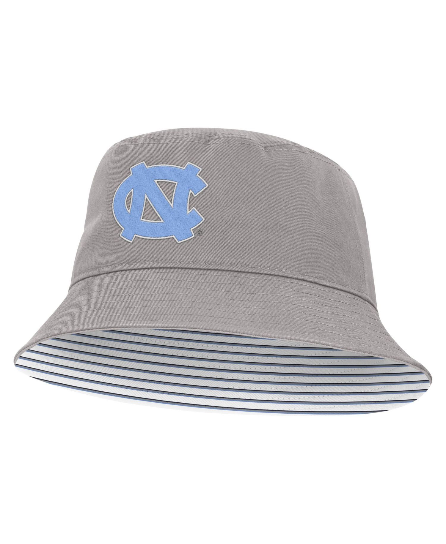 Men's and Women's Gray North Carolina Tar Heels Primetime Apex Bucket Hat