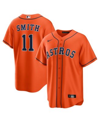 Men's Cam Smith Orange Houston Astros Alternate Replica Jersey