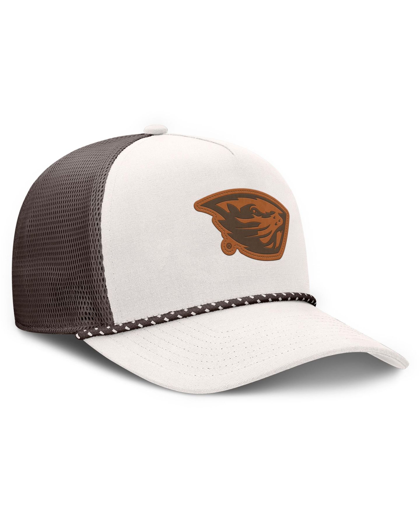 Мужская кепка Fanatics Natural Oregon State Beavers Bronco Trucker Adjustable Hat — фото 3
