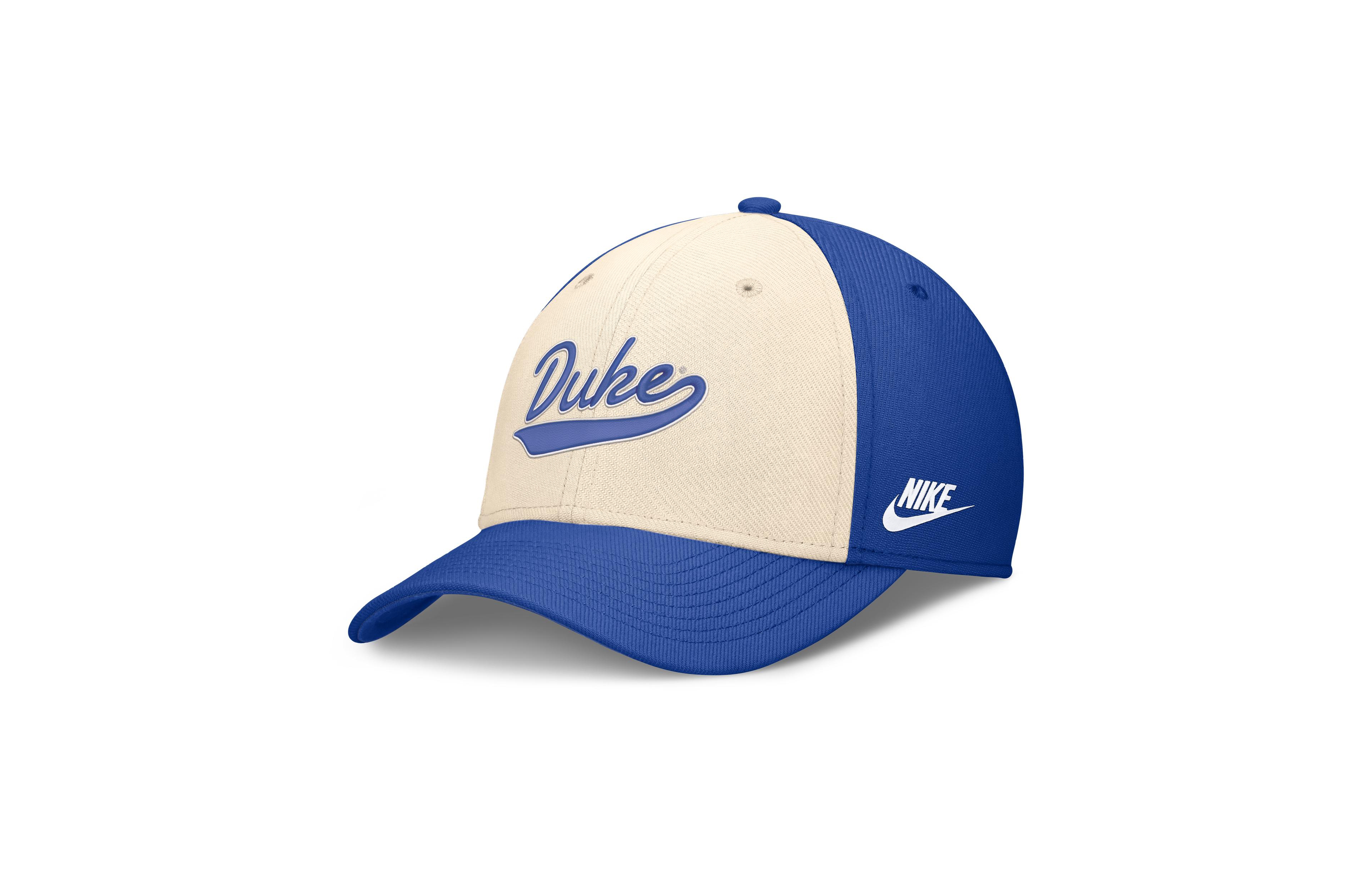 Nike Men's Duke Blue Devils Legacy Dri-fit Stretch-Fit Baseball Cap