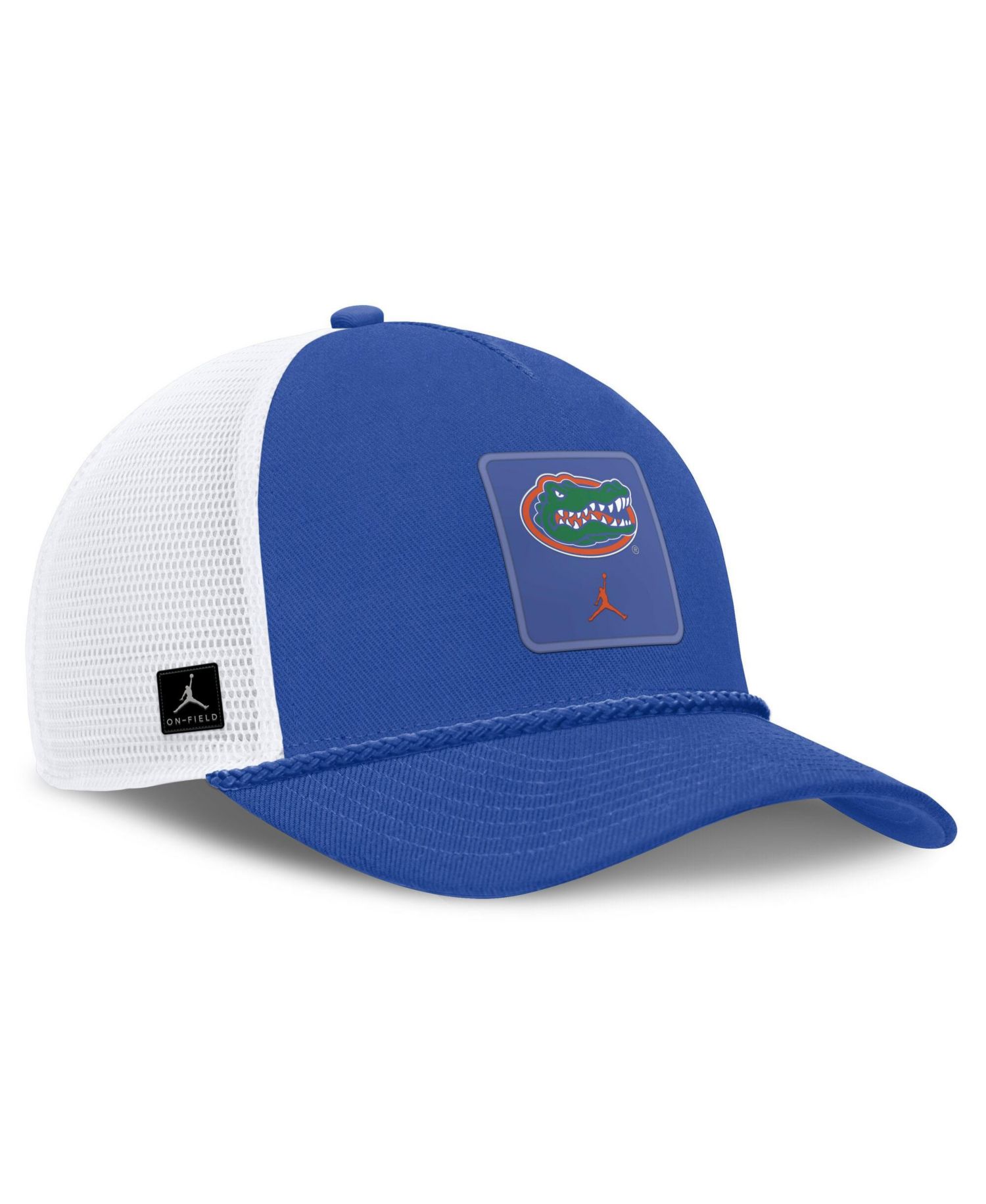 Men's and Women's Royal Florida Gators 2026 On-Field Gameday Rope Trucker Adjustable Hat