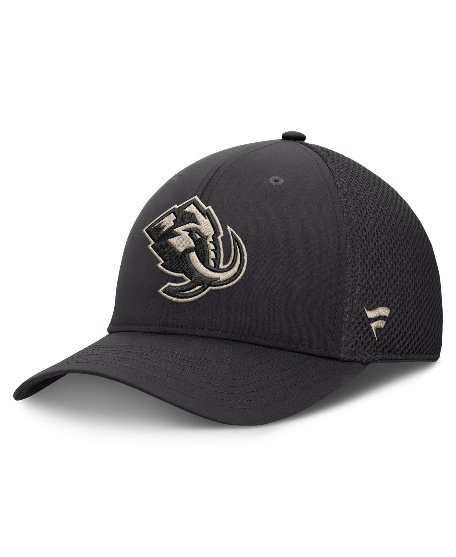 Men's Charcoal Utah Mammoth Road Meshback Stretch Hat