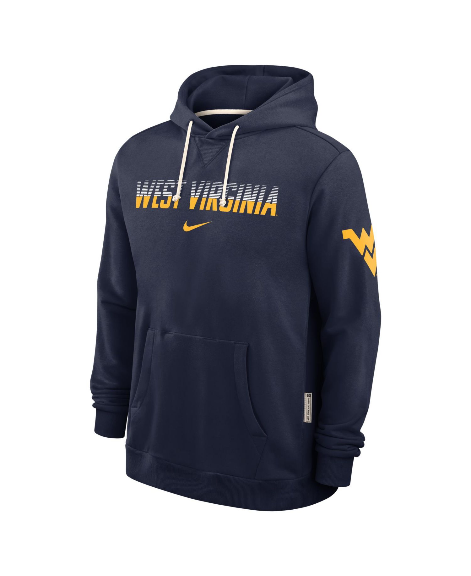 Men's Navy West Virginia Mountaineers 2026 Sideline Standard Issue Dri-FIT Hoodie