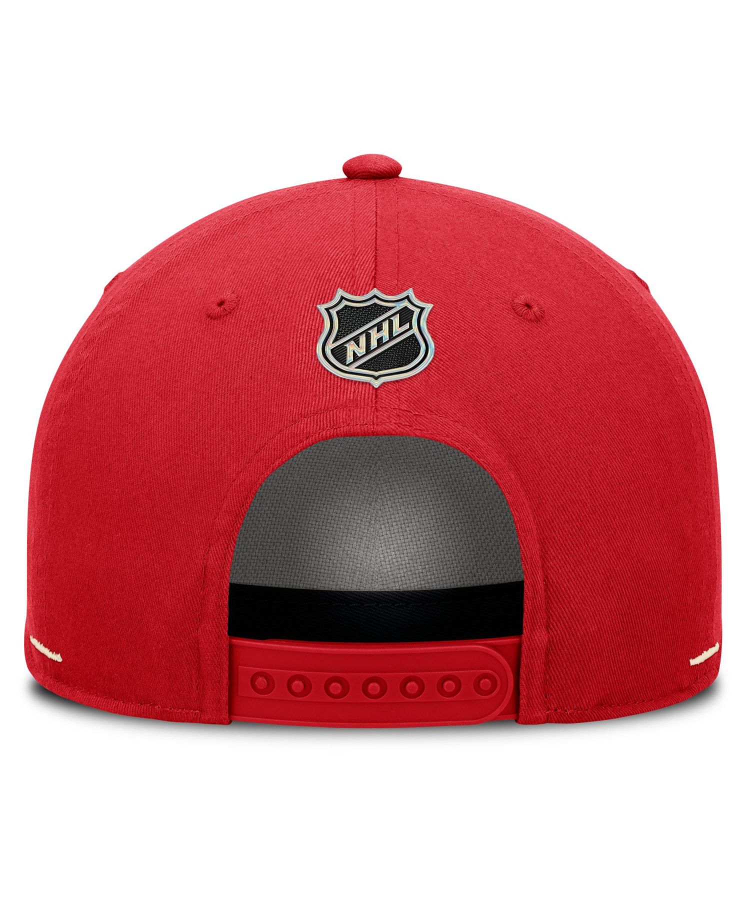 Men's Red Detroit Red Wings Alternate Authentic Pro Rink A-Frame Adjustable Hat