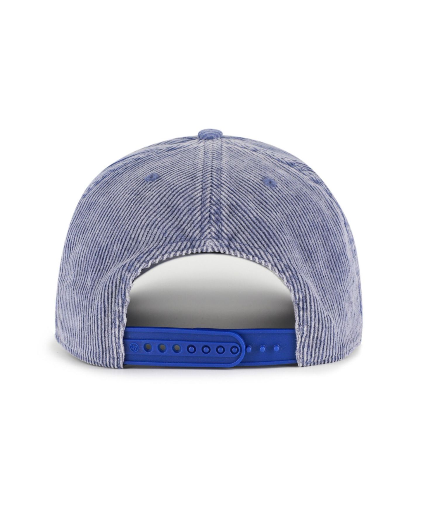 Мужской головной убор '47 Brand Blue Golden State Warriors Reclaim Snow Wash Corduroy Adjustable Hitch Hat — фото 3