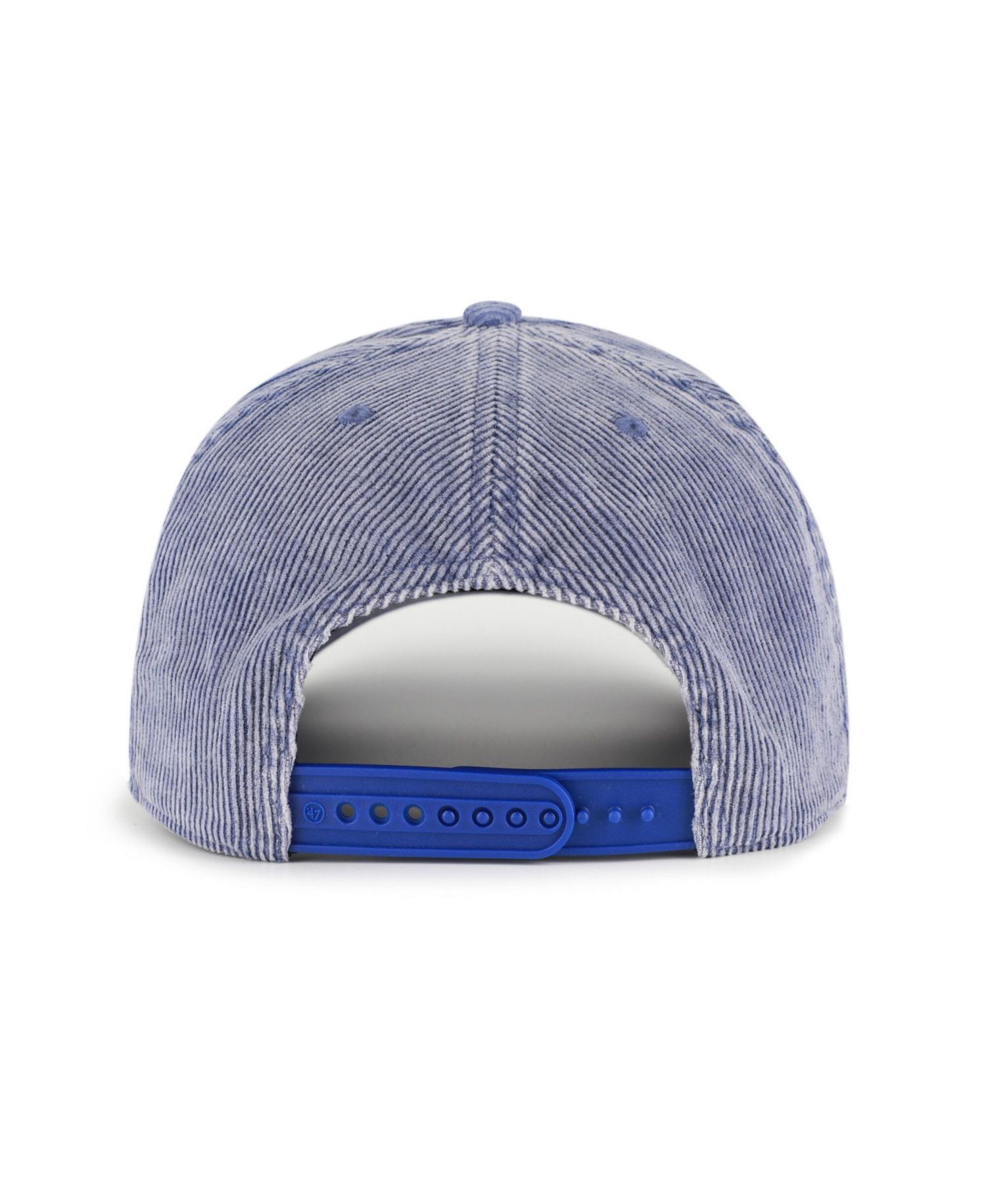 Men's '47 Blue Golden State Warriors Reclaim Snow Wash Corduroy Adjustable Hitch Hat