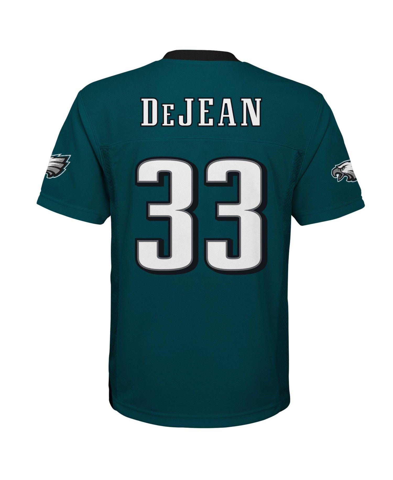 Big Boys and Girls Cooper DeJean Midnight Green Philadelphia Eagles Team Replica Jersey