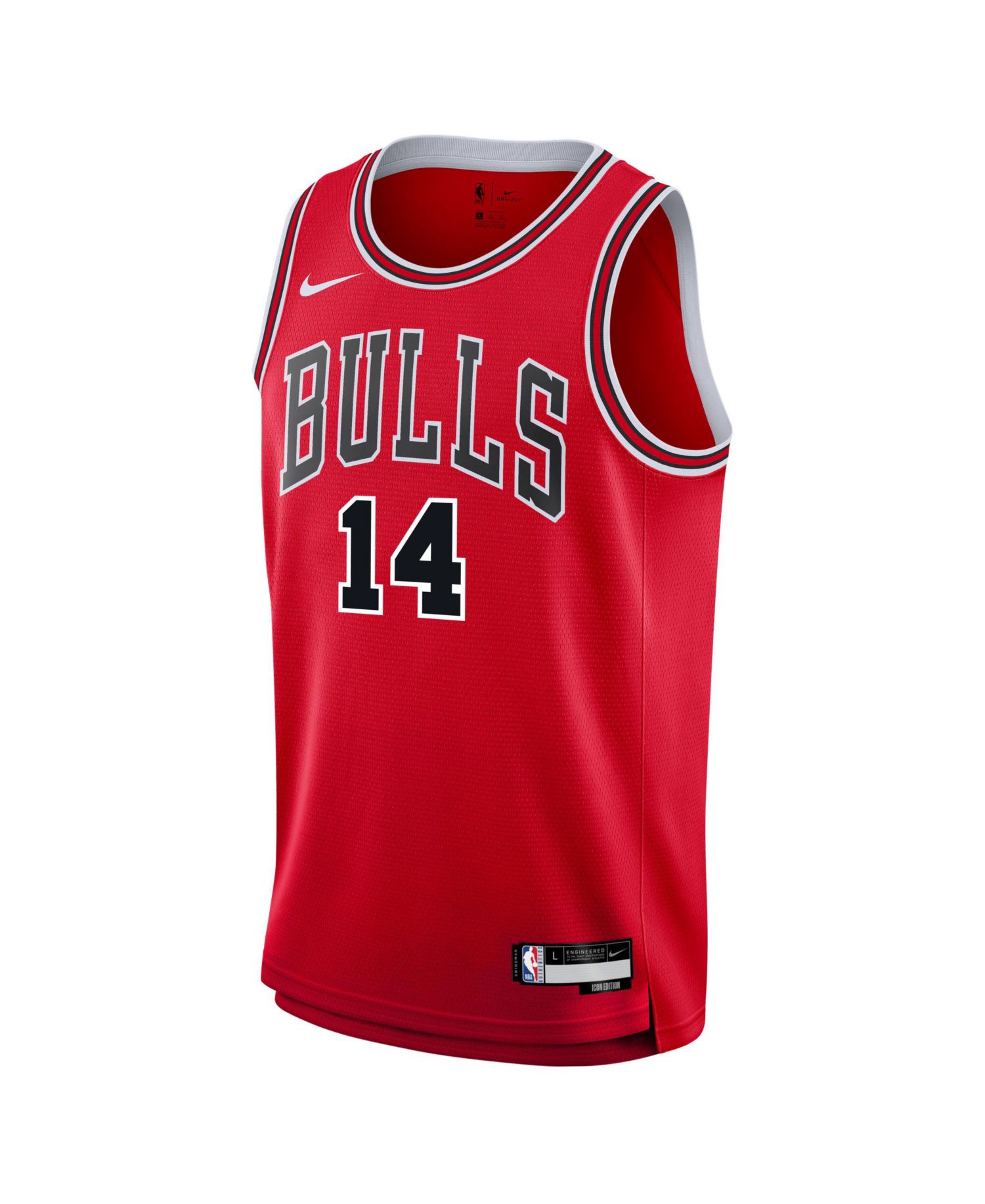 Big Boys and Girls Matas Buzelis Red Chicago Bulls Swingman Jersey - Icon Edition