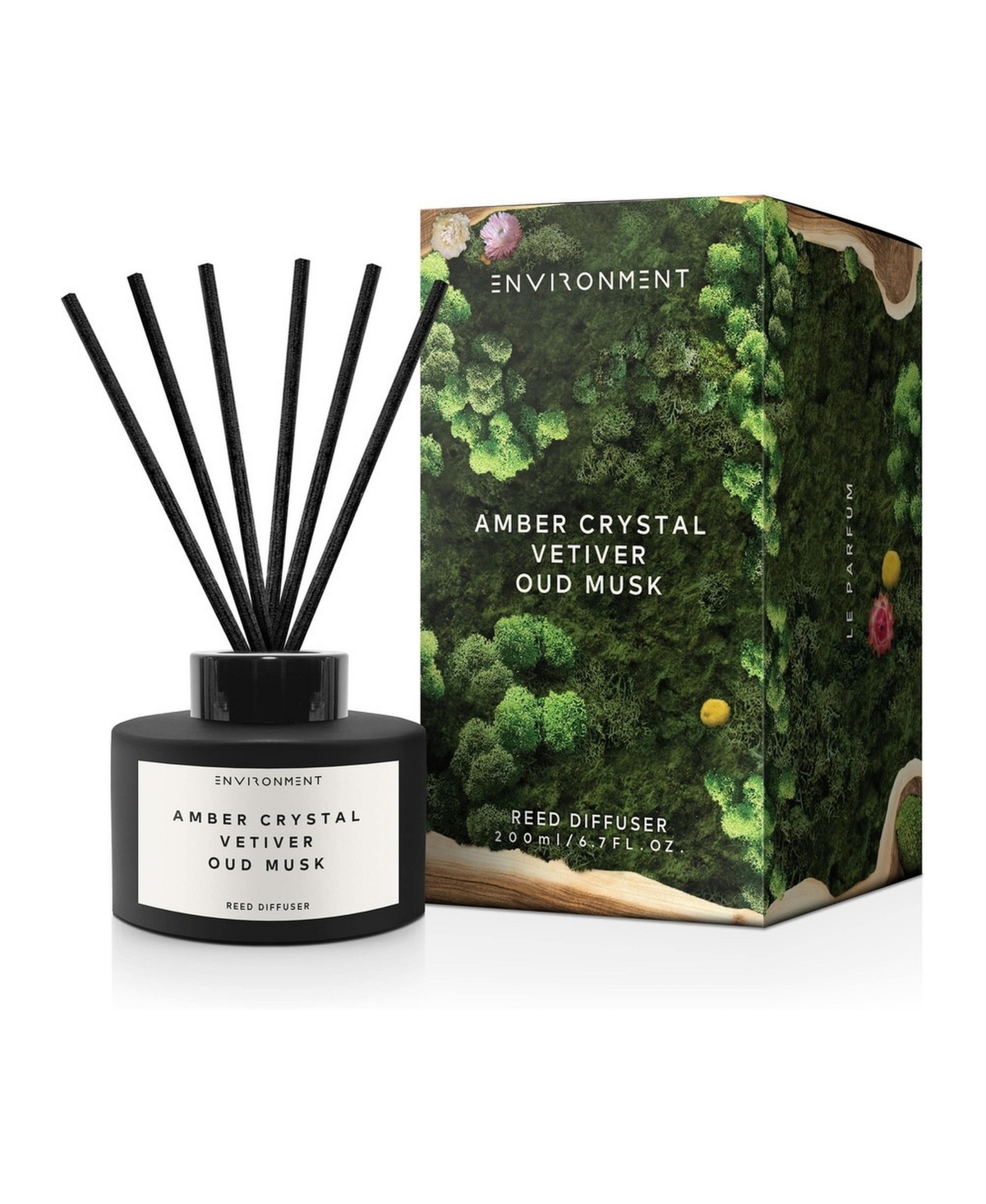 Environment Diffuser - Amber Crystal | Vetiver | Oud Musk