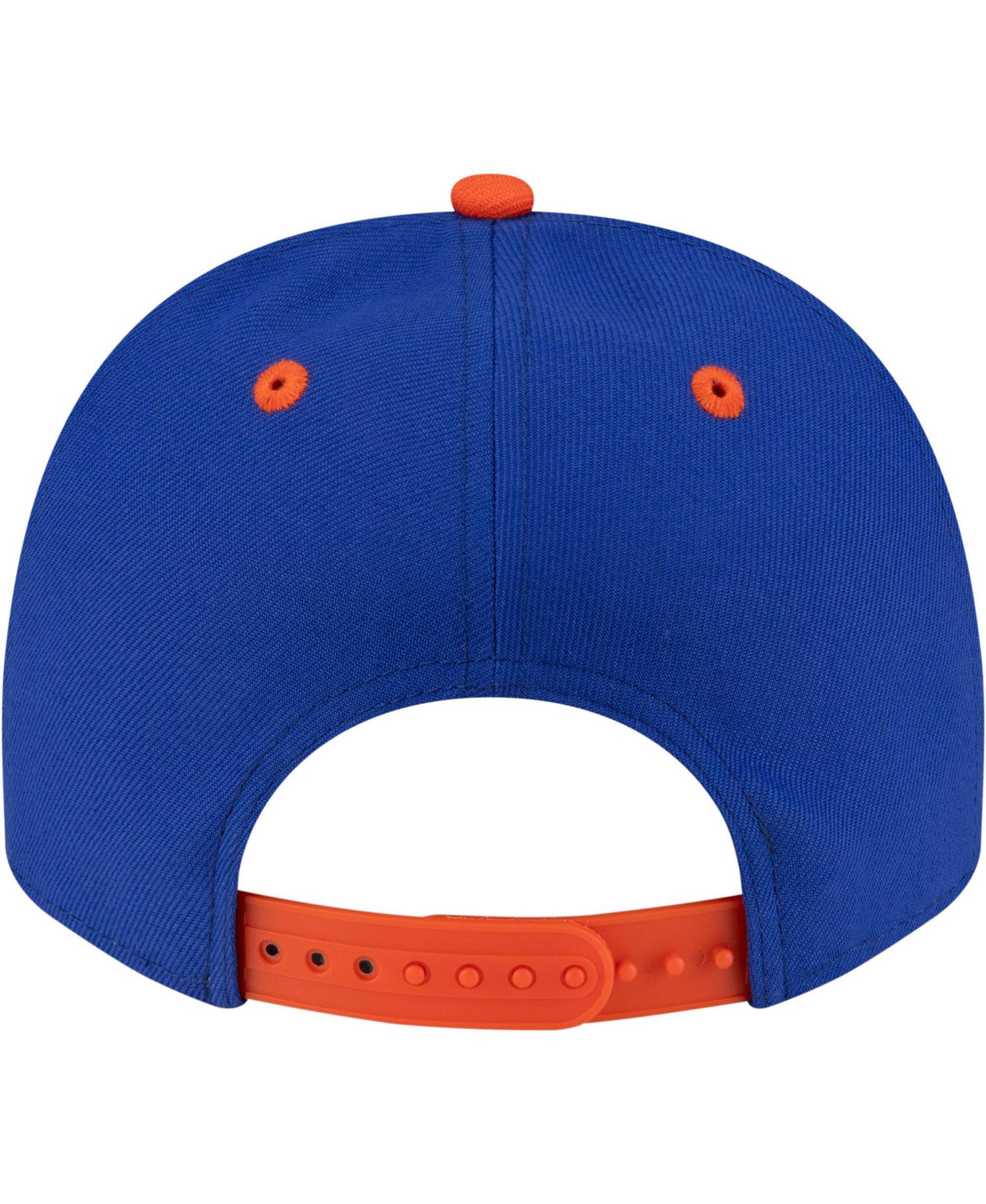 Men's Blue/Orange Cleveland Cavaliers 80s Throwback A-Frame 9FIFTY Snapback Hat