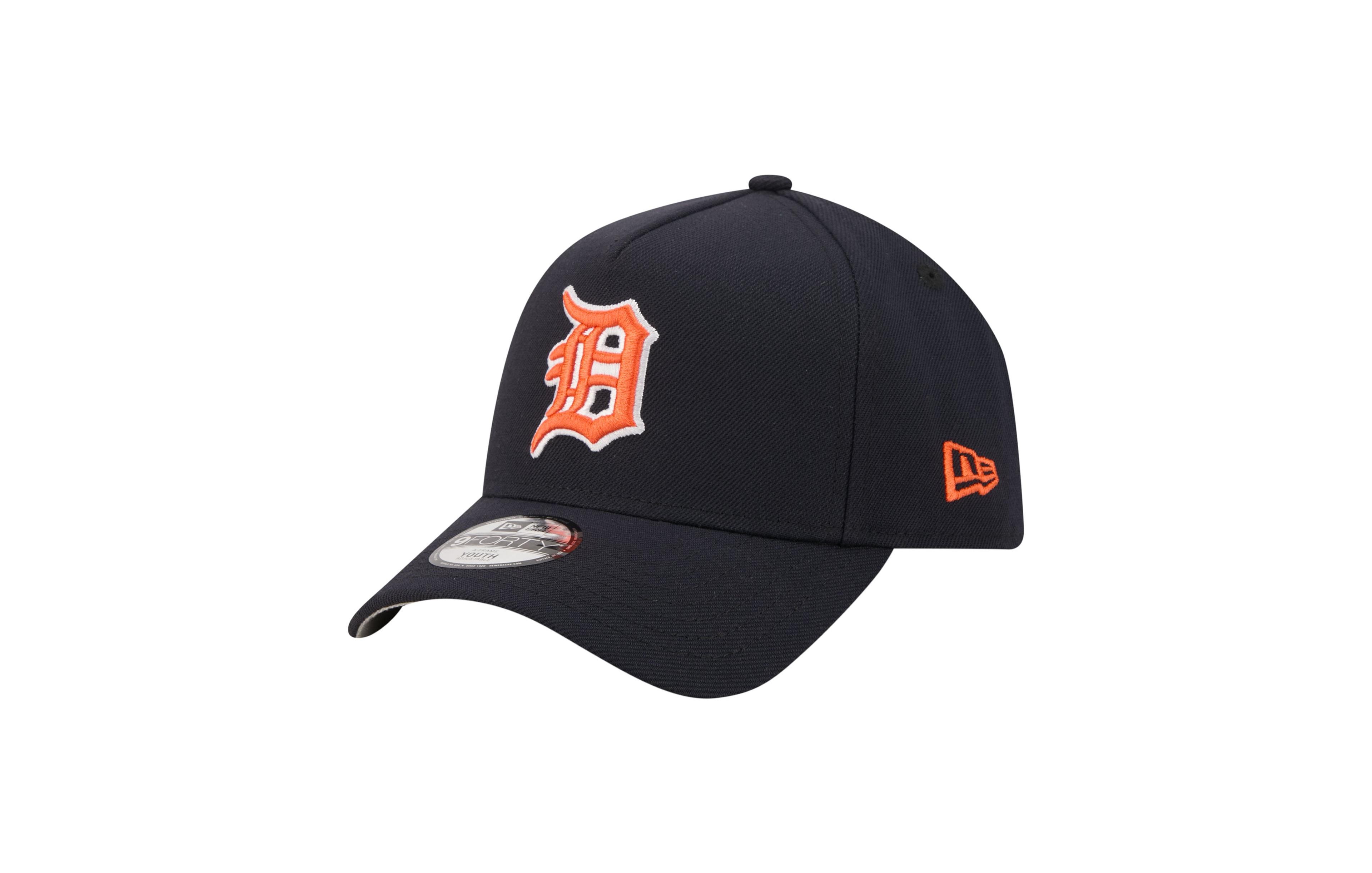 New Era Big Boys and Girls Detroit Tigers Cooperstown 9FORTY A-Frame Baseball Cap