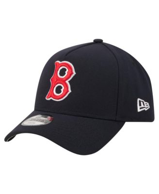 Big Boys and Girls  Navy Boston Red Sox Cooperstown Logo 9FORTY A-Frame Adjustable Hat