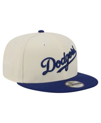 Big Boys and Girls  White Los Angeles Dodgers Two-Tone 9FIFTY Snapback Hat