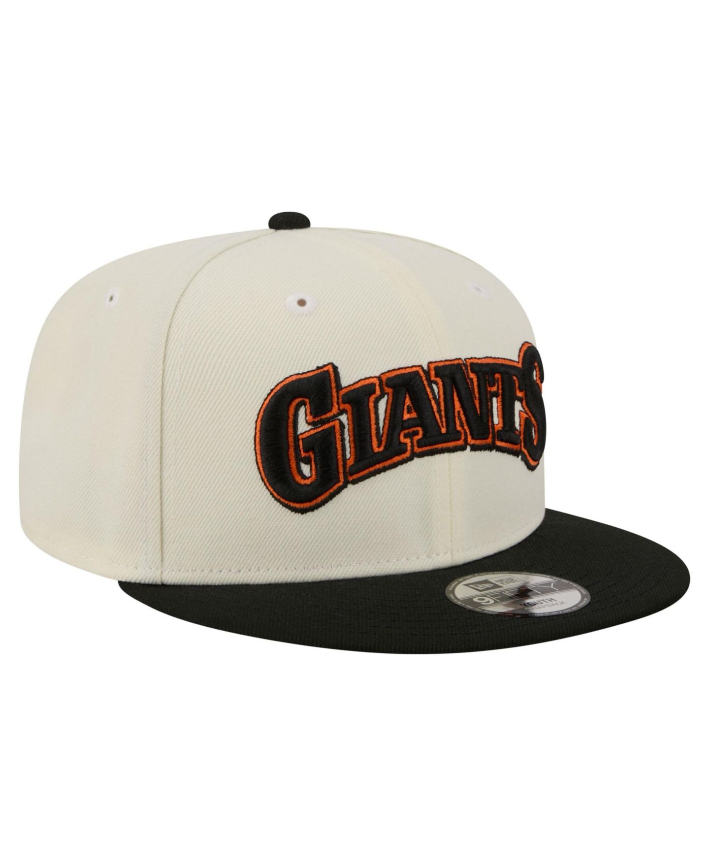Детская кепка New Era White San Francisco Giants Two-Tone 9FIFTY Snapback Hat — фото 1