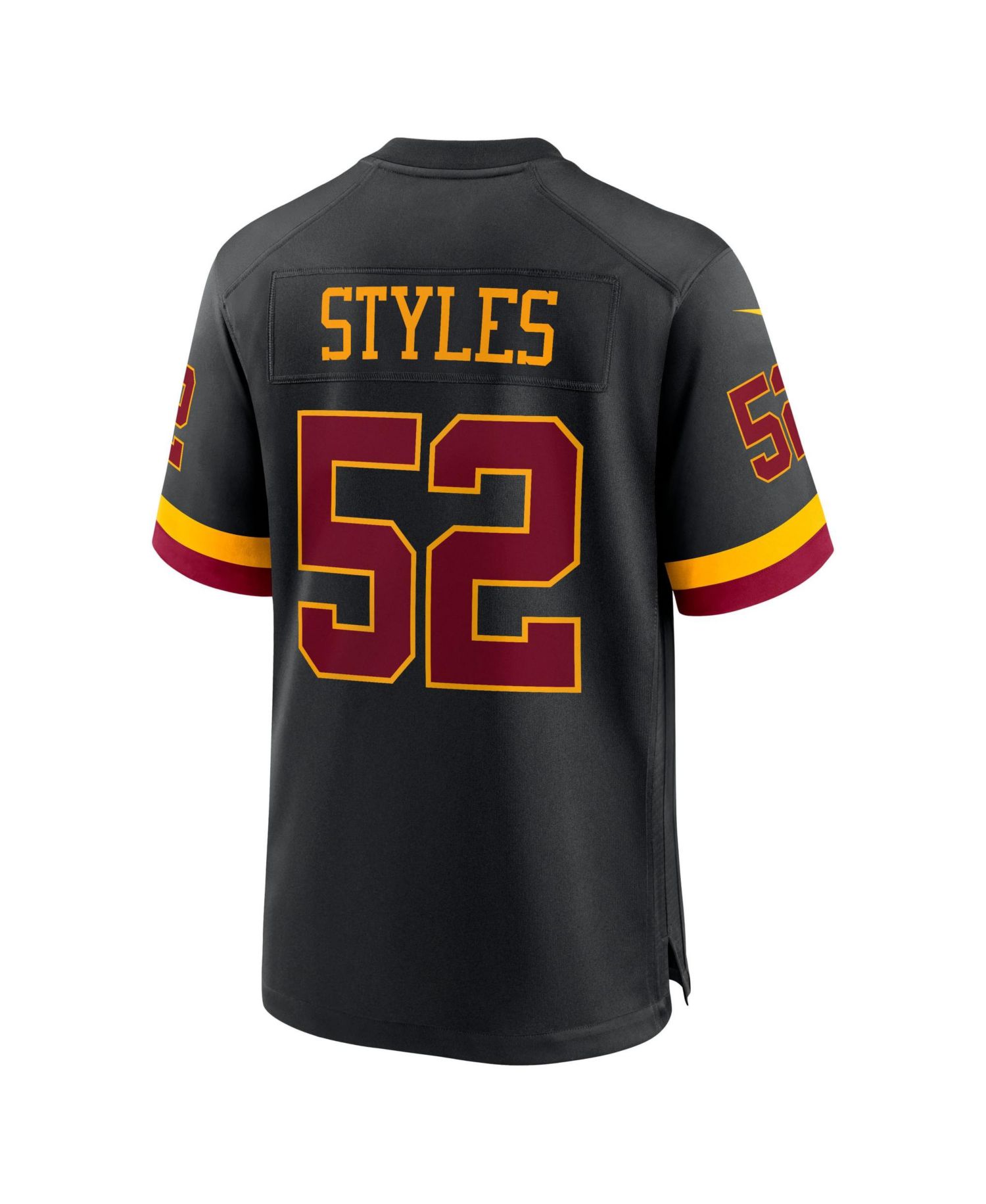 Men's Sonny Styles Black Washington Commanders Game Player Jersey