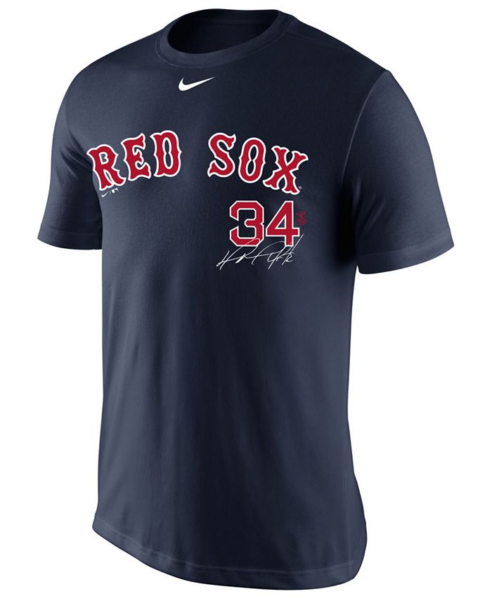 Nike Men's Red Boston Sox New Legend Logo T-shirt