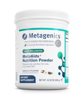 MetaKids Nutrition Powder Kids Multivitamin Powder with Prebiotics, DHA, Protein and Amino Acids Complete Protein 14.32 Ounce