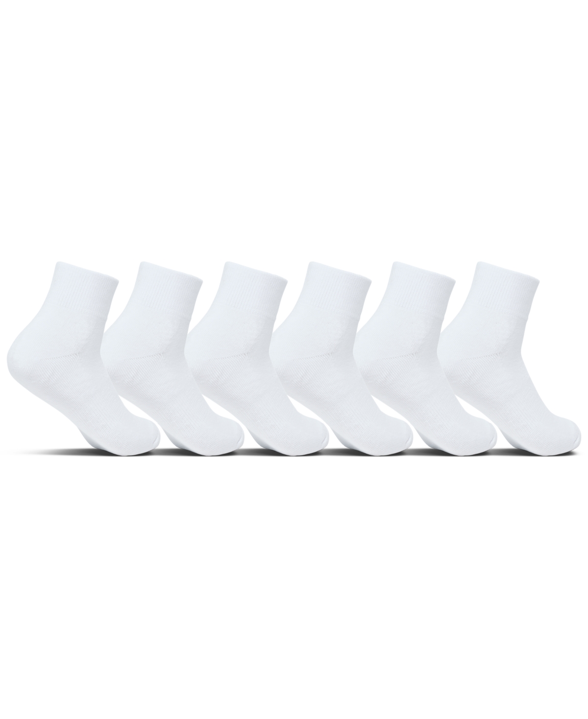 Sof Sole Women's Cotton-Blend Quarter Socks, 6-Pack from Finish Line