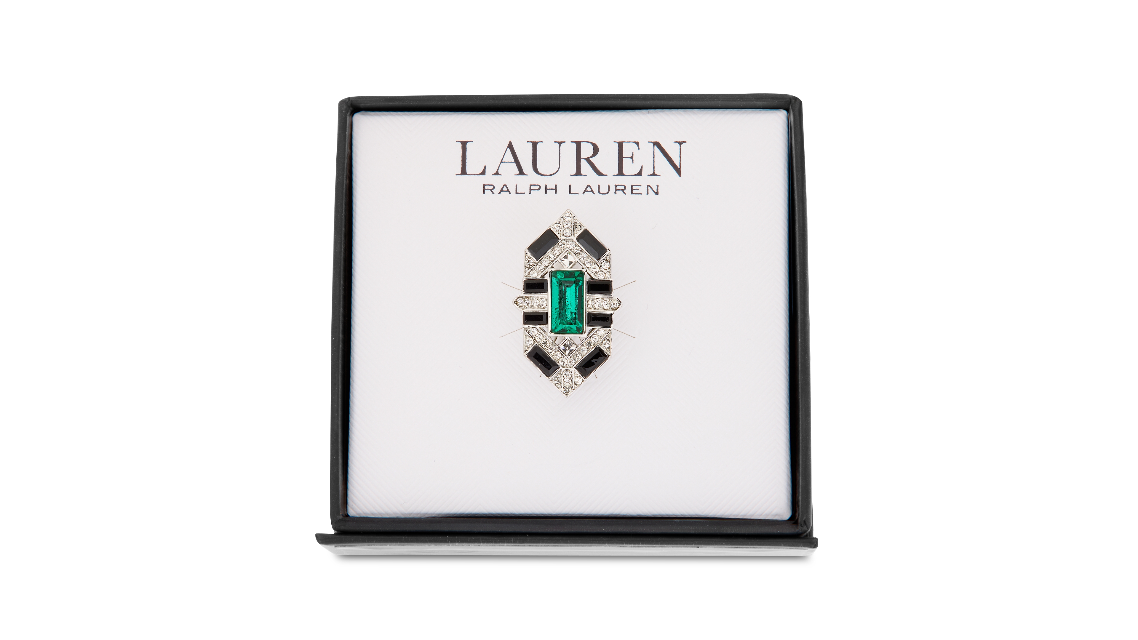 Lauren Ralph Lauren Boxed Multi Pave Deco Pin