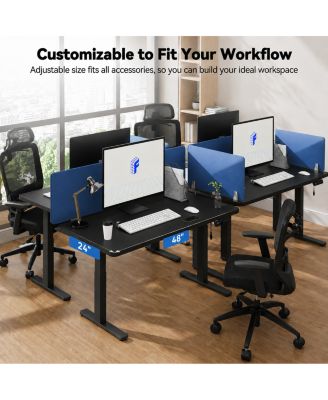 EH1B 2-Person Electric Height Adjustable Standing Desk with Dual Motors and Memory Presets