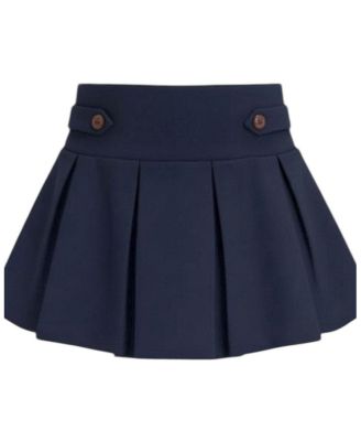 Toddler Girls' 2T-5T Ponte Pleated Pull-On Skort