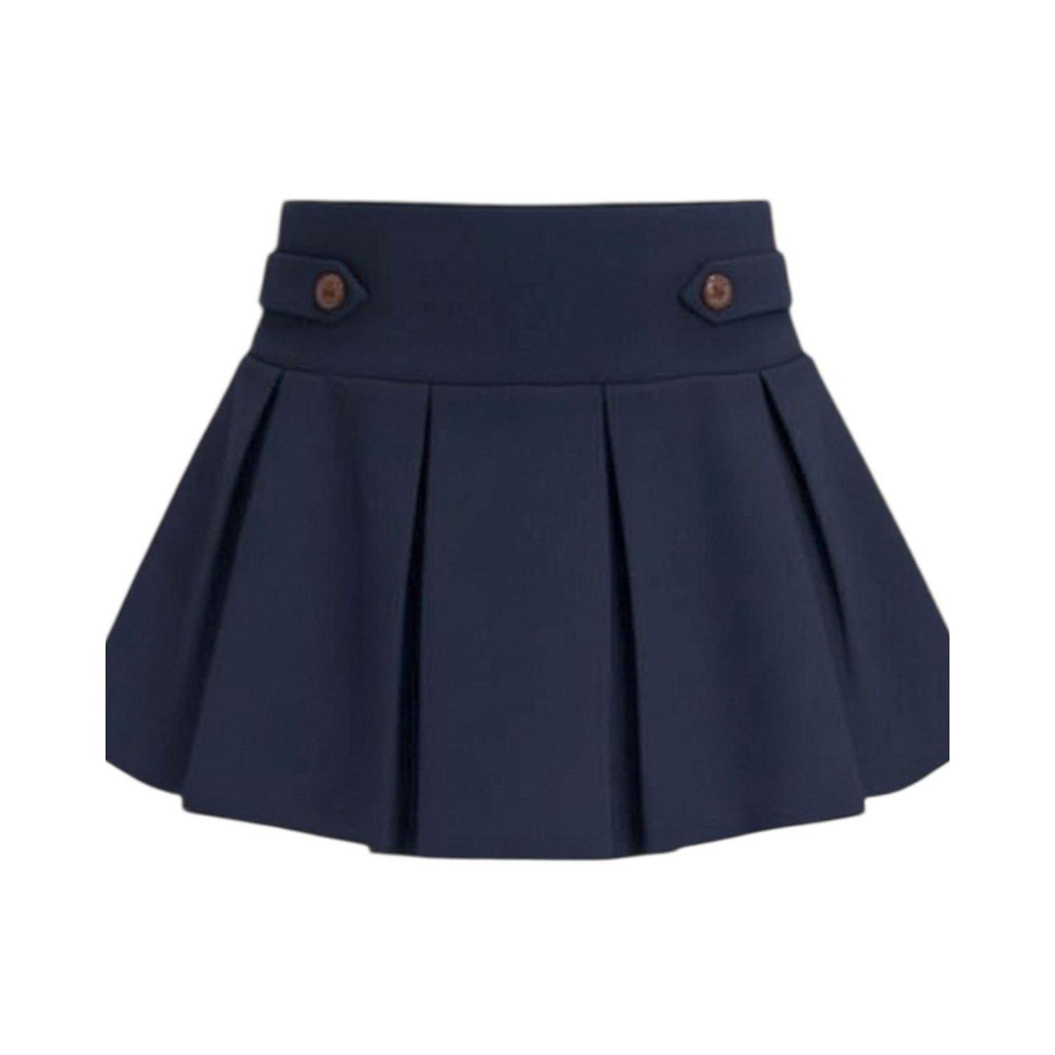 Toddler Girls' 2T-5T Ponte Pleated Pull-On Skort