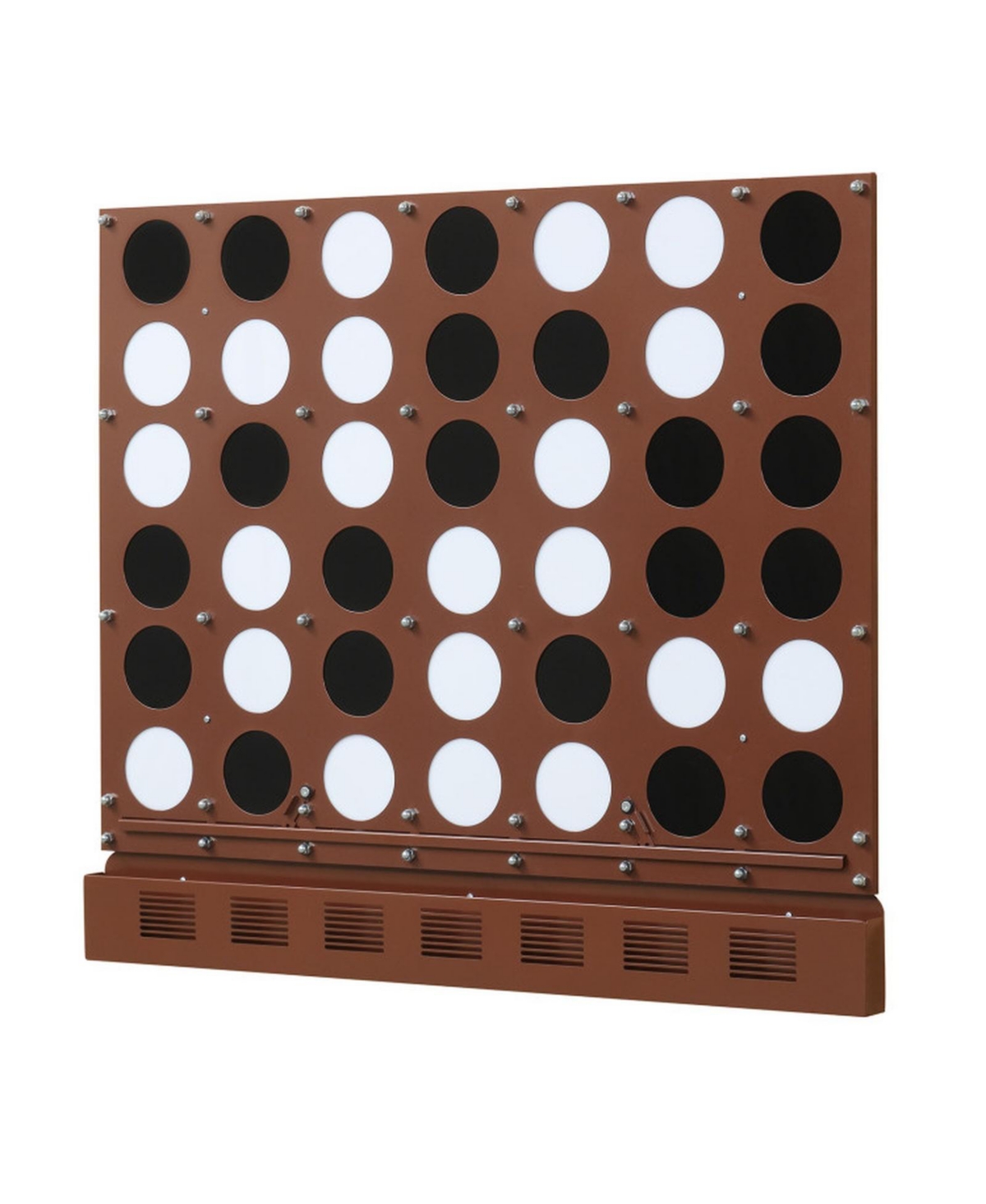 Sugift Wall-Mounted Jumbo 4-in-a-Row Game with Acrylic Discs